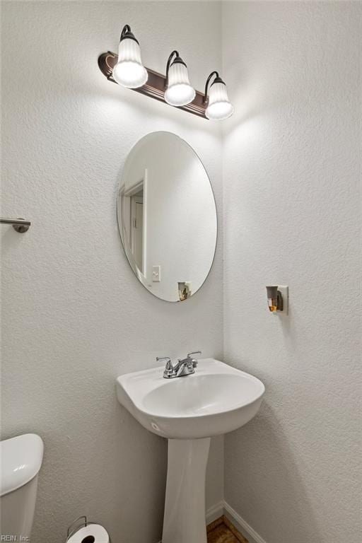 bathroom with toilet