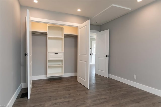 view of closet