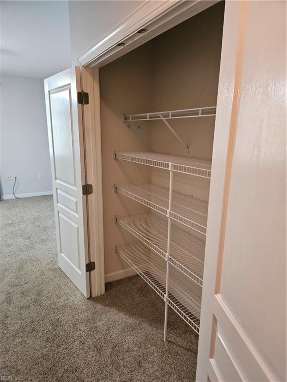 view of closet