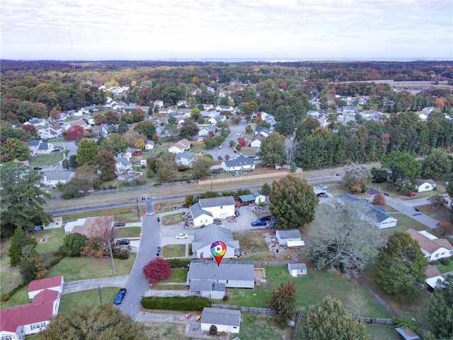 aerial view