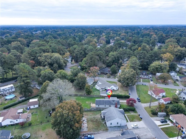 aerial view