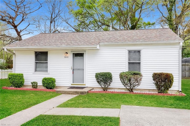 5111 81st St, Hampton, VA 23605 - view of front of property featuring roof with shingles