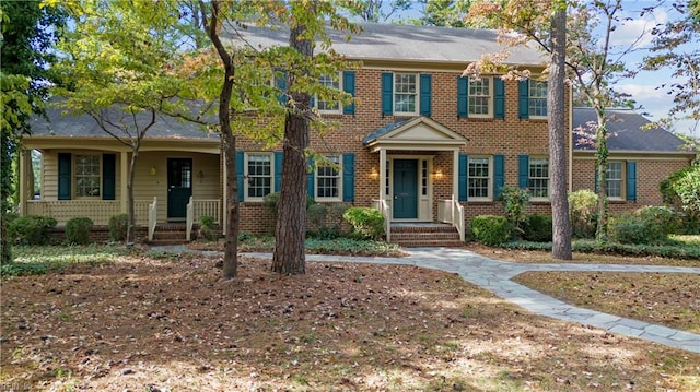 view of colonial inspired home