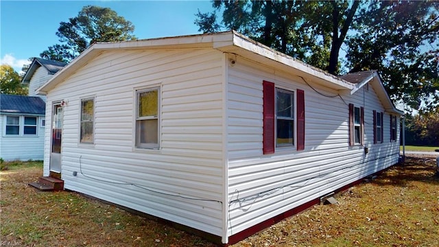 view of property exterior