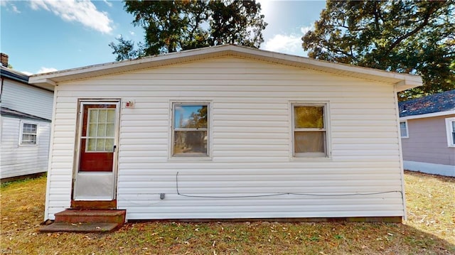 view of rear view of house