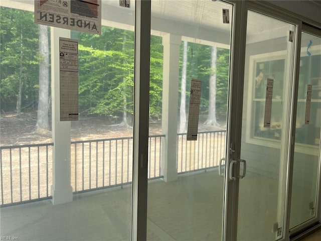 view of entryway