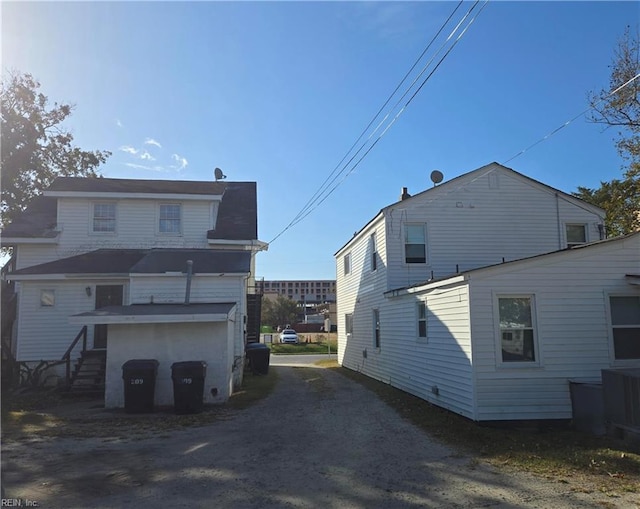 view of back of house