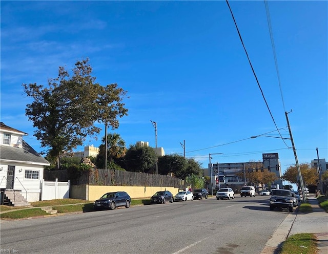 view of street