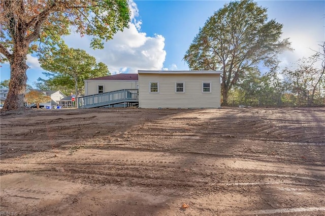 view of rear view of house