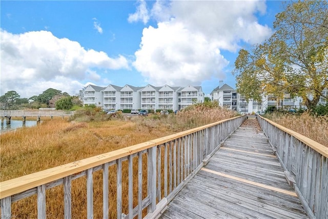 157 Atlantic Ave Unit B2, Hampton, VA 23664 - dock area featuring a residential view