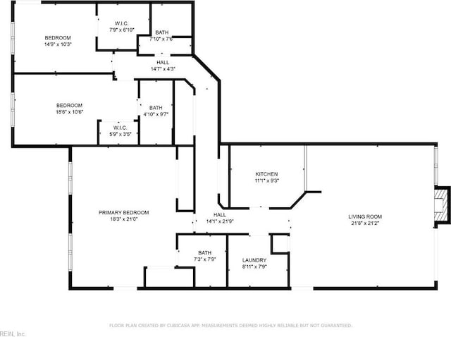 157 Atlantic Ave Unit B2, Hampton, VA 23664 - home floor plan