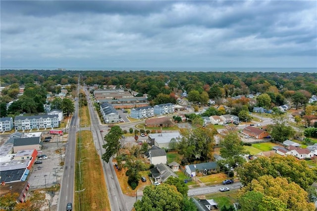 aerial view