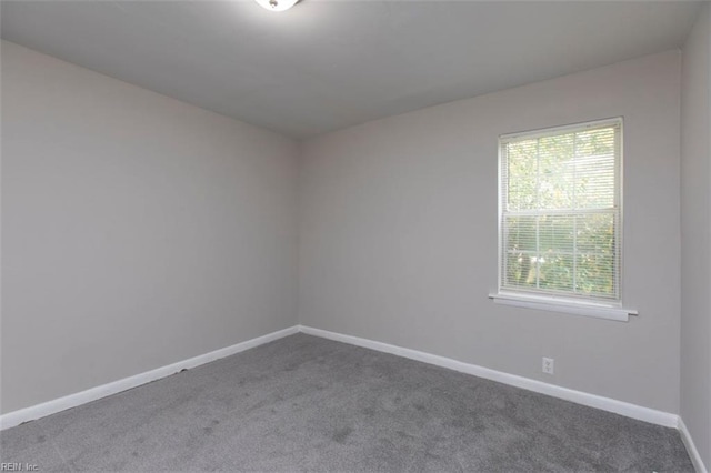 empty room featuring carpet