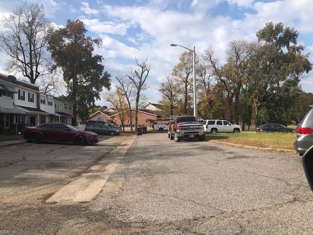 view of road