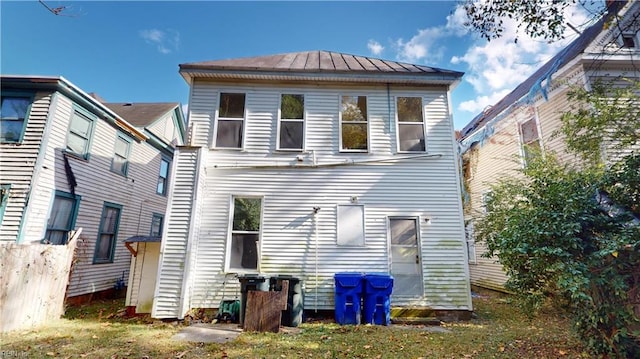 view of back of house