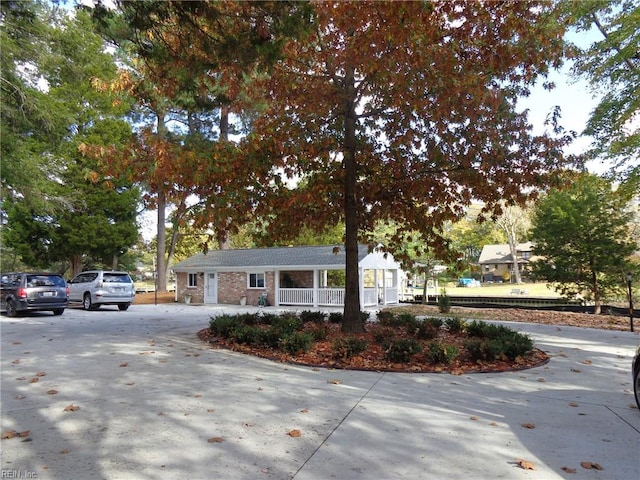 view of front of house