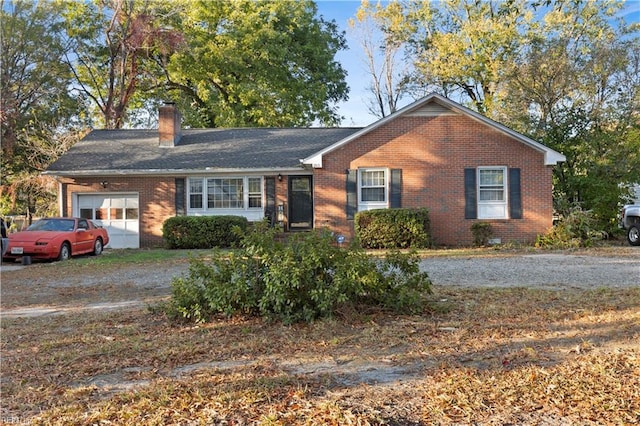 view of ranch-style house