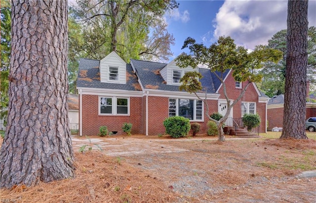 view of cape cod home