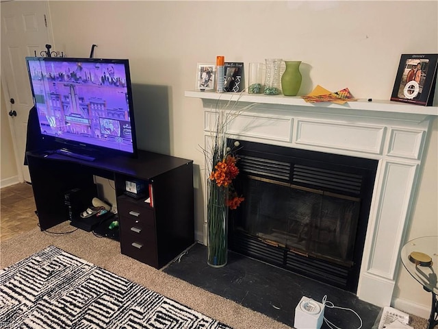 view of living room