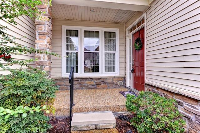 view of property entrance