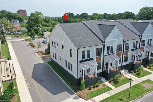 drone / aerial view