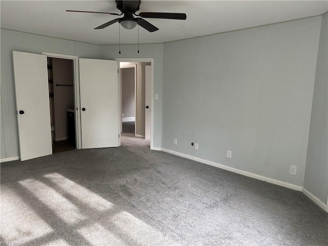 1049 Brandon Ave, Norfolk, VA 23507 - unfurnished bedroom with carpet and ceiling fan