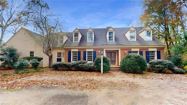 view of cape cod-style house