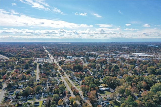 aerial view