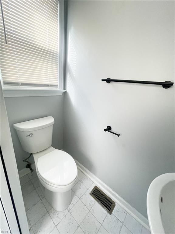 bathroom with toilet