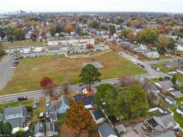 aerial view