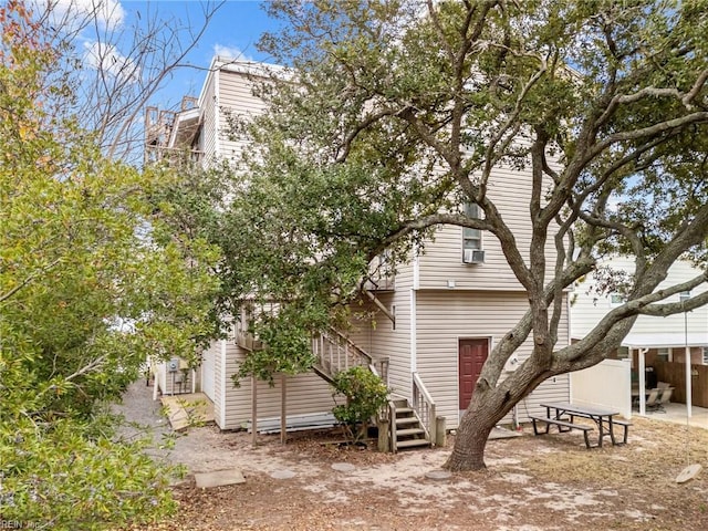 view of rear view of house