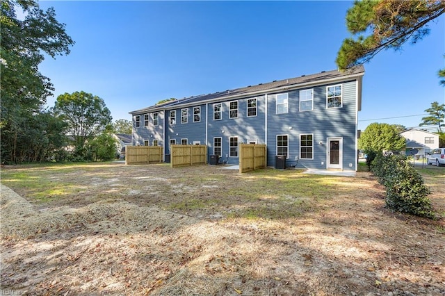 view of rear view of property