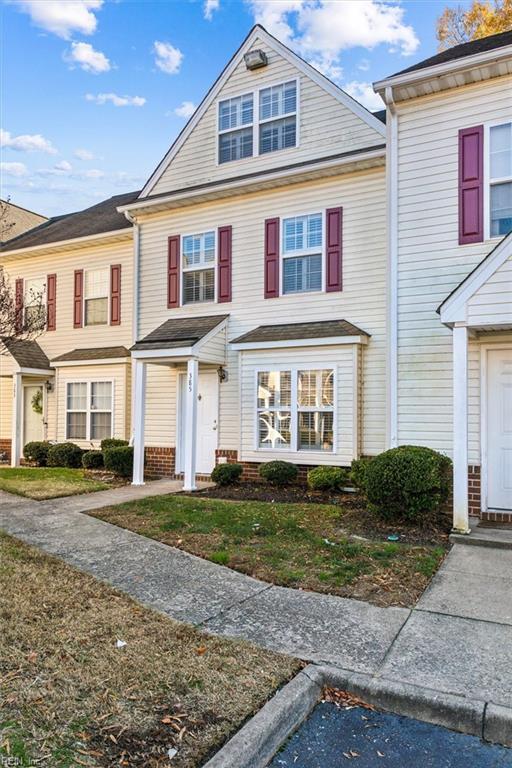 view of townhome / multi-family property