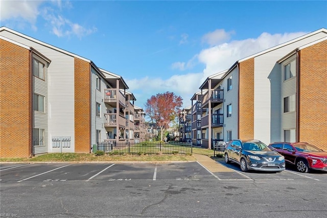 view of vehicle parking