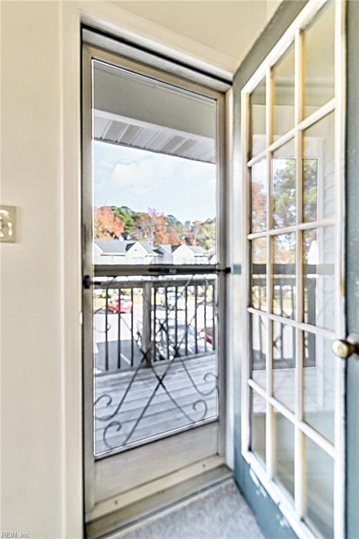 entryway featuring a healthy amount of sunlight