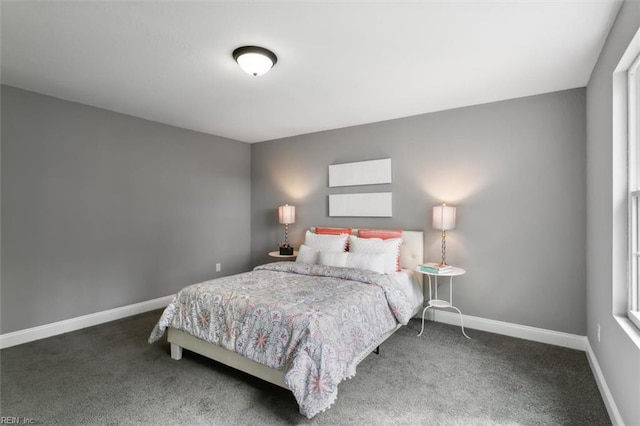 bedroom featuring carpet flooring