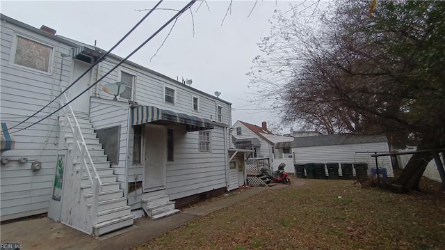 view of rear view of house