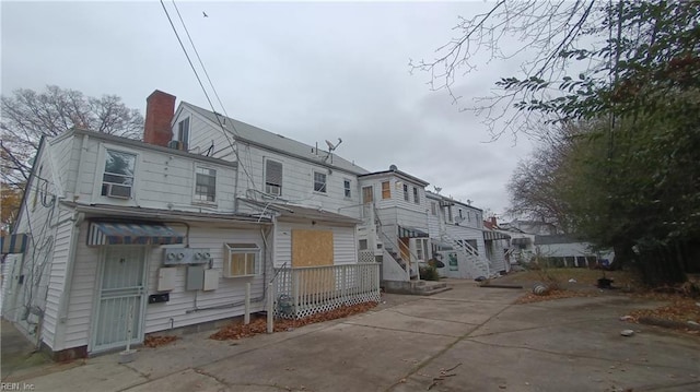 view of rear view of house