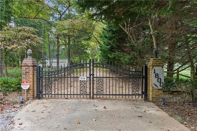 view of gate