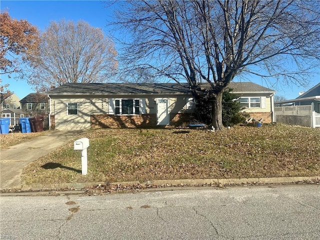 view of front of house