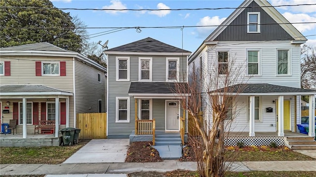 front of property with covered porch