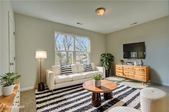 view of living room