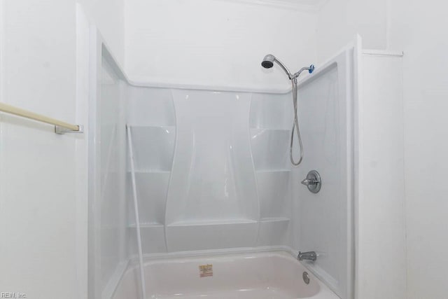 full bath featuring shower / bath combination