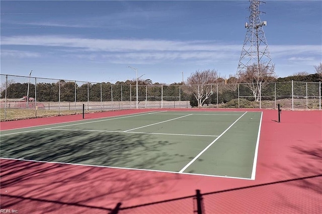 view of sport court featuring basketball court