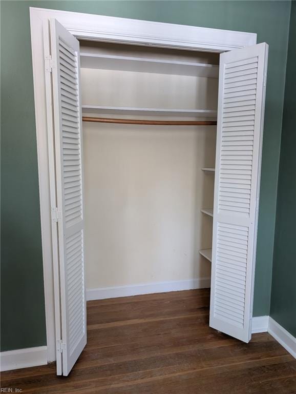 view of closet