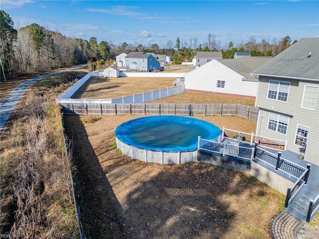 view of pool