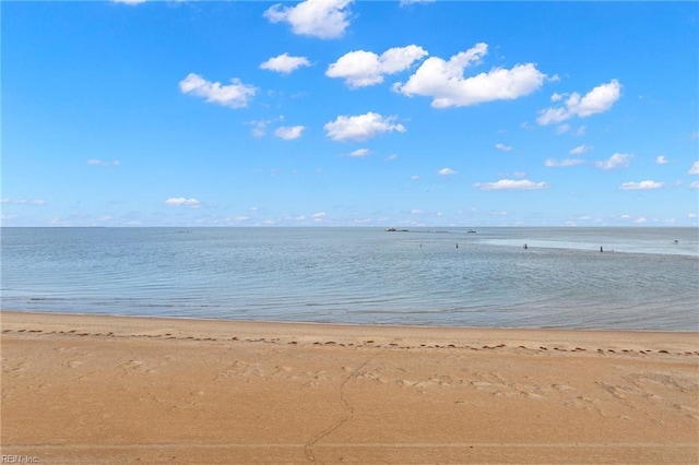 water view with a beach view