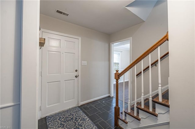 view of entrance foyer