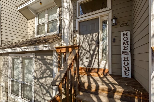 view of property entrance