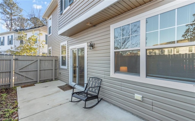 view of patio / terrace